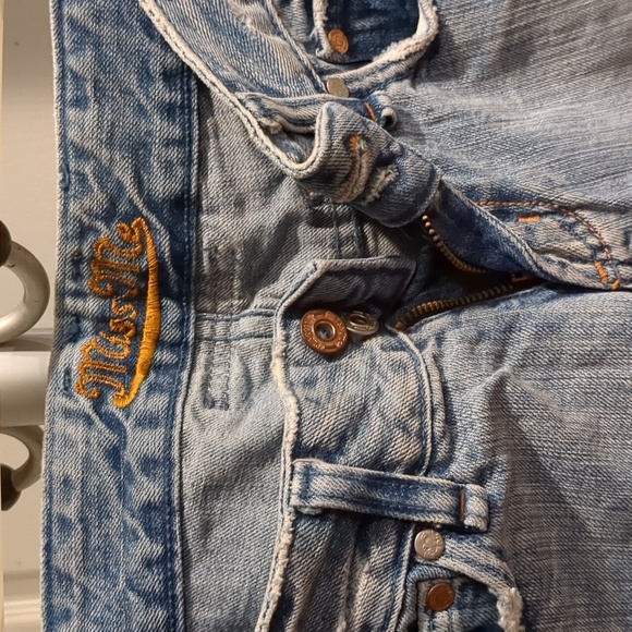 MISS ME jeans. Size 28. Distressed. Bell bottoms. Flair legs. - Picture 3 of 12